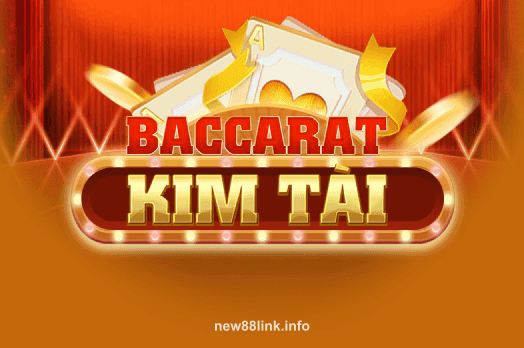 Hình ảnh minh họa trò chơi Baccarat Kim Tài tại link new88